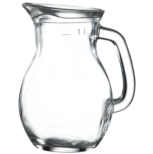 Classic Glass Jug 1l 35oz 6 Pack Ne Jug100 5059